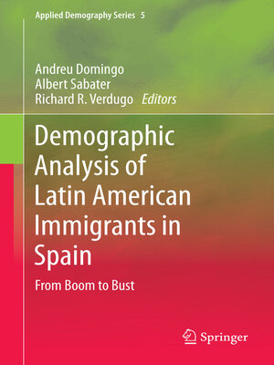 cover image of Demographic Analysis of Latin American Immigrants in Spain